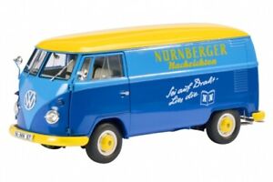 【送料無料】ホビー　模型車　車　レーシングカー モデルフォルクスワーゲンボックスニュルンベルクメッセージschuco 118 vw t1 boite a nuremberg messages｜hokushin