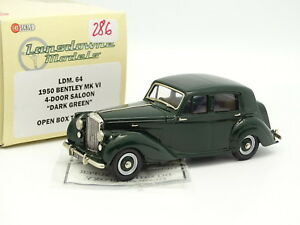 【送料無料】ホビー 模型車 車 レーシングカー ランズダウンモデルグリーンサロンlansdowne models 143 bentley mkiv saloon verte 1950|hokushin