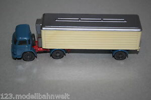 【送料無料】ホビー 模型車 車 レーシングカー スケールwiking 52031a man 415 semiremorque de refroidissement 187 echelle h0|hokushin
