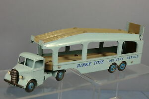 【送料無料】ホビー　模型車　車　レーシングカー モデルdinky toys modele 582 pullmore car transporter