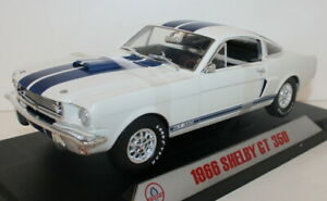 【送料無料】ホビー　模型車　車　レーシングカー グッズシェルビースケールshelby collectibles 118 echelle moule sous pression 1966 shelby gt 350 mustangblanc｜hokushin