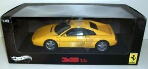 【送料無料】ホビー 模型車 車 レーシングカー ホットホイールフェラーリhot wheels 118 v7437 ferrari 348 tbjaune|hokushin