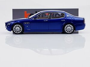 送料無料 ホビー 模型車 車 レーシングカー マセラティマセラティクアトロポルテbbr Maserati Quattroporte Blue 143 Arglltd Com
