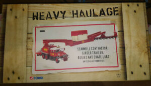 【送料無料】ホビー　模型車　車　レーシングカー ロットトレーラーロードlot 238 corgi cc12307 scammell contractor girder trailerbogies charge｜hokushin