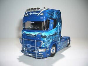 【送料無料】ホビー　模型車　車　レーシングカー スカニアユニット×wsi 012966 150 ingo griffees scania r highline cs20h unite 4x2