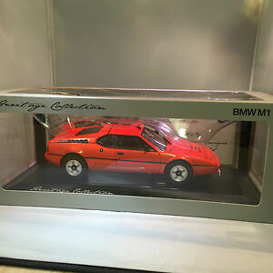 【送料無料】ホビー　模型車　車　レーシングカー スケールミニチュアコレクションbmw genuine m1 miniature collection du patrimoine echelle 118