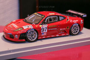 【送料無料】ホビー　模型車　車　レーシングカー フェラーリリシコンペティツィオーネルマンガソリンvery rar ferrari f430 gt n97 risi competizione 24h du mans 2007 gazoline 143