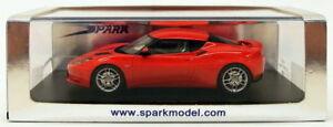 【送料無料】ホビー 模型車 車 レーシングカー スパークスケールカーモデルspark 143 echelle resine voiture modele s2203 2009 lotus evorarouge