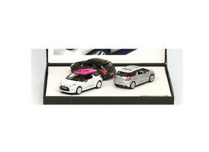 【送料無料】ホビー 模型車 車 レーシングカー シトロエンカーボックススケールcitroen ds3 3 voiture cret en argent blanc et bronze echelle 143 par norev amc019|hokushin