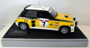 【送料無料】ホビー　模型車　車　レーシングカー スケールルノーターボツールドコルス＃uh 118 echelle moule sous pression 77 11 224 092 renault 5 turbo tour de corse 7