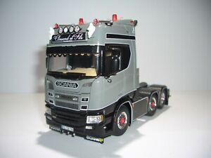 【送料無料】ホビー　模型車　車　レーシングカー ユニット×ツインステアwsi 012981 clouard et fils 150 scania r highline cr20h unite 6x2 twin steer
