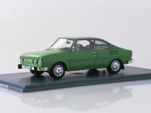 【送料無料】ホビー　模型車　車　レーシングカー コレクションシュコダグリーンcollection maquette 143, skoda 110 r vert 1972
