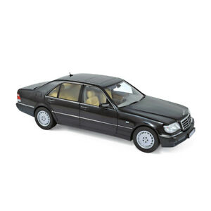 【送料無料】ホビー　模型車　車　レーシングカー ベンツメタリックブラックsモデルnorev 183721 mercedes benz s320 noir metallise 1997 masstab 118 modele neuf｜hokushin