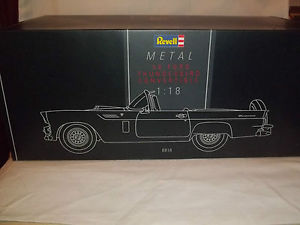 【送料無料】ホビー 模型車 車 レーシングカー フォードサンダーバードカブリオレミントrevell metal 8818 56 ford thunderbird cabriolet noir 118 mint amp; boxed|hokushin