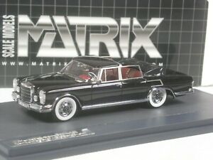 【送料無料】ホビー　模型車　車　レーシングカー マトリックスメルセデスベンツki0519 matrix mercedesbenz 600 landaulet graf de berkheim in 143 in ovp