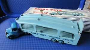 【送料無料】ホビー　模型車　車　レーシングカー オリジナルボックスgenuine original dinky 982 pullmore car transporter excellent avec boite dorigine