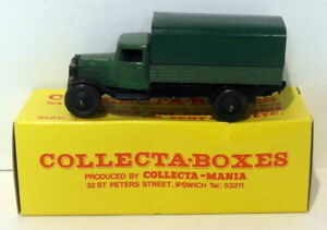 【送料無料】ホビー　模型車　車　レーシングカー ビンテージワゴンボックスオンvintage dinky 2501 covered wagon green in collecta box