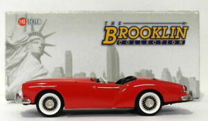【送料無料】ホビー　模型車　車　レーシングカー スケールカイザーbrooklin 143 scale brk91a 1954 kaiser darrin red｜hokushin