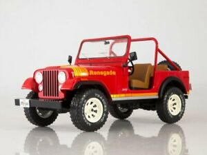 【送料無料】ホビー 模型車 車 レーシングカー スケールモデルジープcj118 maquette jeep cj7 renegats, 1976|hokushin