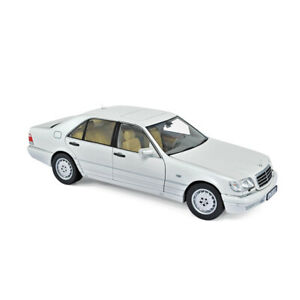 【送料無料】ホビー　模型車　車　レーシングカー ベンツメタルホワイトsnorev 183720 mercedes benz s320 blanc metallique 1997 masstab 118 neuf