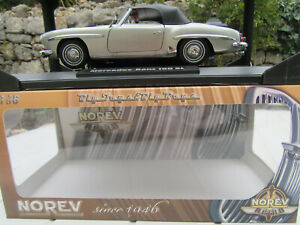 【送料無料】ホビー　模型車　車　レーシングカー メルセデスベンツボックスカブリオレmercedes benz 190 sl? cabriolet norev 118 en boite tres bon etat