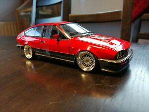 【送料無料】ホビー　模型車　車　レーシングカー ユニークアルファボックスunique alfa gtv6 bbs 118 neuve en boite d origine