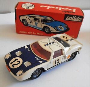 【送料無料】ホビー　模型車　車　レーシングカー フォードルマンボックスボックスsuberbe ford gt le mans en boite box solido ancien｜hokushin