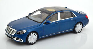 【送料無料】ホビー　模型車　車　レーシングカー マイバッハメルセデス118 norev mercedes maybach s650 2018 bluemetallic