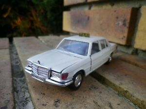 【送料無料】ホビー　模型車　車　レーシングカー モデルメルセデスタクシーschuco 143 mercedes 350 se taxi bon etat, manque 1 clignotant avant, voir photo