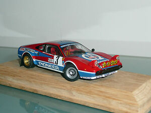 【送料無料】ホビー　模型車　車　レーシングカー ユニークフェラーリモンテカルロラリーunique 1 43 ferrari 308 gtb neige andruet rallye monte carlo 1982