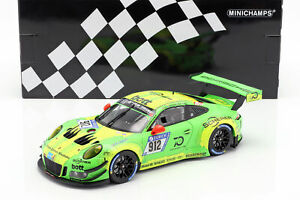【送料無料】ホビー　模型車　車　レーシングカー ポルシェグアテマラ＃ニュルブルクリンクレースメートルporsche 911 991 gt3 r 912 gangant 24h nurburgring 2018 manthey racing 118 m｜hokushin