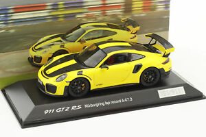 【送料無料】ホビー 模型車 車 レーシングカー ポルシェグアテマラニュルブルクリンクporsche 911 991 ii gt2 rs rundenrekord nurburgring 2017 6 47,3 min 143|hokushin