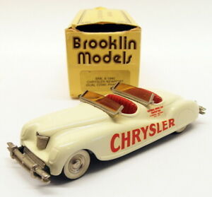 【送料無料】ホビー　模型車　車　レーシングカー モデルスケールデュアルカウルbrooklin models 143 scale brk8 1940 chrysler port dual cowl｜hokushin 20,986円