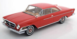 【送料無料】ホビー 模型車 車 レーシングカー ボスクライスラードアレッド118 bos chrysler 300h 2door hardtop 1962 red|hokushin