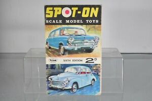 【送料無料】ホビー　模型車　車　レーシングカー カタログアウトu553 triang spoton 142 6th edition fold out catalogue a｜hokushin