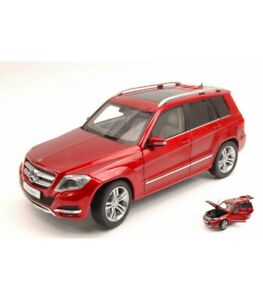 【送料無料】ホビー　模型車　車　レーシングカー メルセデスマチックレッドエディションmercedes glk 300 4matic 2013 red gt edition 118｜hokushin 22,485円