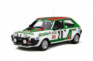 【送料無料】ホビー　模型車　車　レーシングカー オットーフィアットアバルト＃モンテカルロラリーotto fiat ritmo abarth gr2 20 abettega rallye monte carlo 1979 118