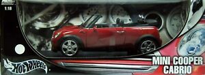 【送料無料】ホビー　模型車　車　レーシングカー ホットホイールミニクーパーカブリオhot wheels b6048 bmw mini cooper cabrio 118｜hokushin