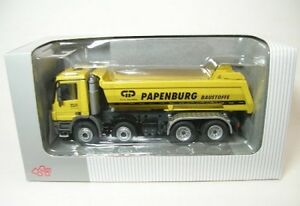 【送料無料】ホビー　模型車　車　レーシングカー メルセデスベンツアクトロスバケットmercedesbenz actros 4achs benne papenburg materiaux de construction