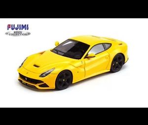 【送料無料】ホビー　模型車　車　レーシングカー フェラーリイエローモデルferrari f12 berlinetta 2012 jaune 143 fujimi fjm1343013 modele neuf de