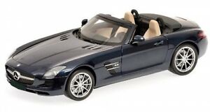 【送料無料】ホビー　模型車　車　レーシングカー メルセデスベンツロードスターeemercedesbenz sls amg roadster bleumetallise 2011