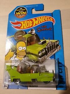 【送料無料】ホビー　模型車　車　レーシングカー ホットホイールシンプソンズホーマーhot wheels 2014 les simpsons le homer * brand *
