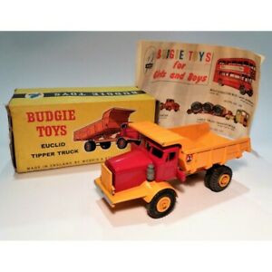 【送料無料】ホビー　模型車　車　レーシングカー ユークリッドトラックオリジナルボックスbudgie toys n242 euclid tipper camion originelle boite annee 1966 longueur 22,706円