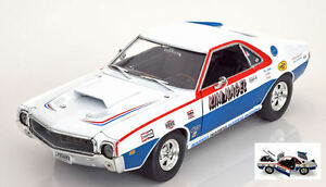 【送料無料】ホビー　模型車　車　レーシングカー スライスキムモデルamx coupe ss 1969 kim nagel 118 model auto world