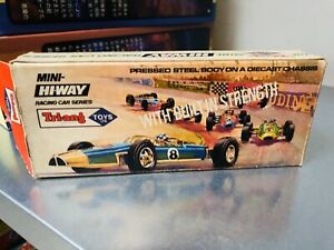 【送料無料】ホビー　模型車　車　レーシングカー トライアンミニハイウェイレーシングビンテージtriang mini highway racing voiture neuf made in angleterre vintage