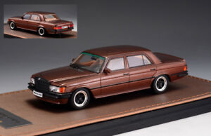 【送料無料】ホビー　模型車　車　レーシングカー メルセデスブラウンメタリックモデルモデルmercedes amg w116 1978 brown metallic 143 model glm models