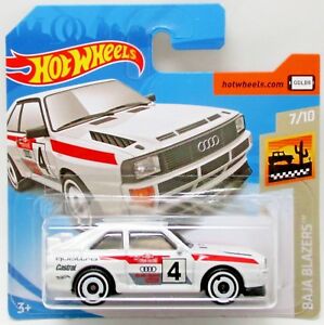 【送料無料】ホビー　模型車　車　レーシングカー ホットホイールアウディスポーツクワトロhot wheels84 audi sport quattroblanc 12,056円