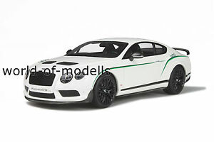 【送料無料】ホビー　模型車　車　レーシングカー グアテマラベントレーコンチネンタルパッケージgt spirit 121 bentley continental gt3r blanc 118 neuf emballage dorigine