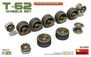 【送料無料】ホビー　模型車　車　レーシングカー ホイールセットプラスチックモデルキットt62 wheels set 135 plastic model kit miniart