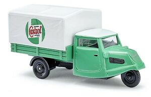 【送料無料】ホビー　模型車　車　レーシングカー ブッシュホテンポ＃オリジナルパッケージ＃busch 40606 ho tempo tricycle hanseat castrol neuf emballage dorigine